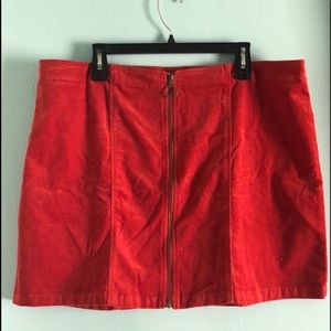 Forever21 Dark Burgundy Skirt